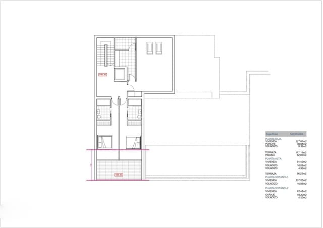 4 soverom Villa til salgs i Teulada Pueblo, Teulada-Moraira med svømmebasseng garasje - € 2 595 000 (Ref: 8829160)