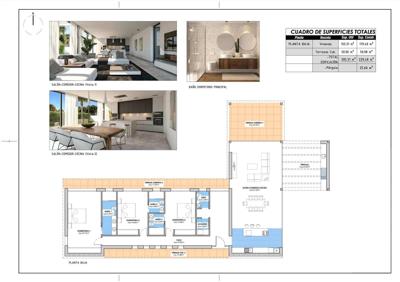 3 sovrum Villa till salu i Javea / Xabia med pool garage - 1 100 000 € (Ref: 8834014)