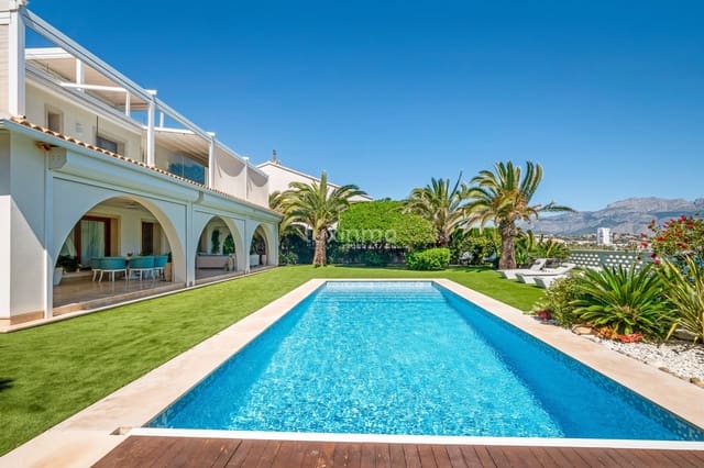 6 chambre Villa/Maison à vendre à Alfaz del Pi / L'Alfàs del Pi avec piscine garage - 6 500 000 € (Ref: 8834045)