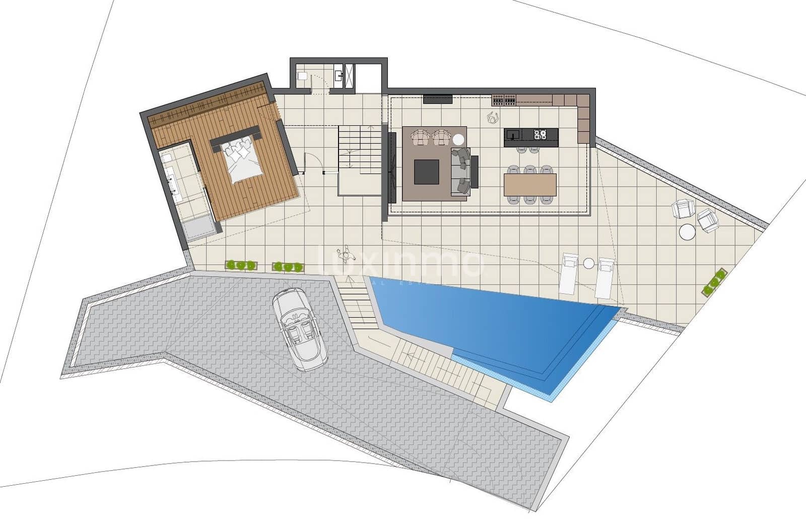 3 sovrum Villa till salu i Altea med pool garage - 1 750 000 € (Ref: 8838236)