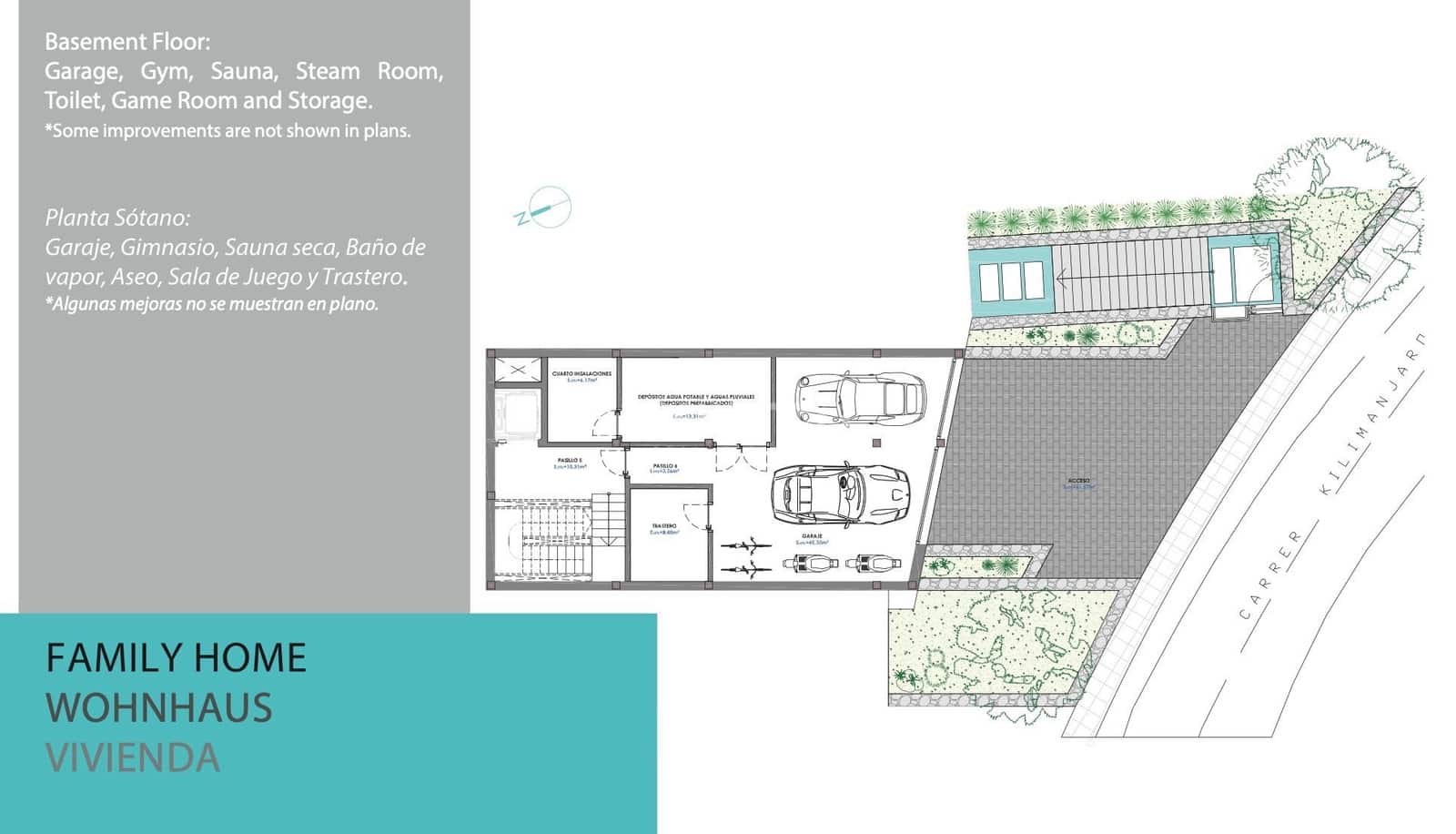 5 makuuhuone Huvila myytävänä paikassa Santa Eulalia / Santa Eularia mukana uima-altaan 
autotalli - 2 850 000 € (Ref: 8840512)