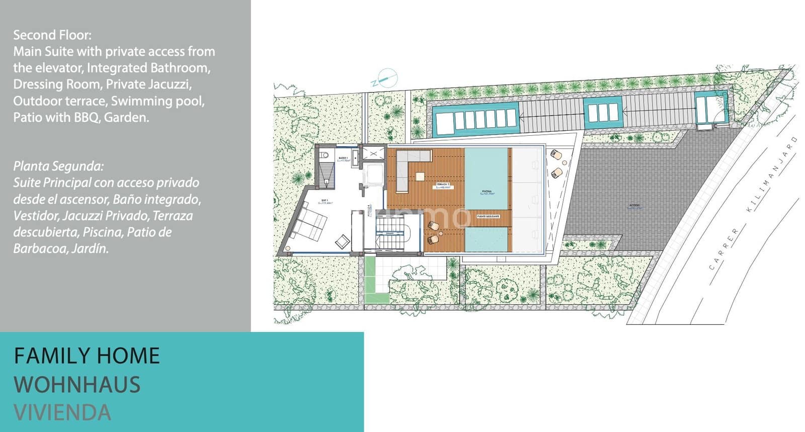 5 makuuhuone Huvila myytävänä paikassa Santa Eulalia / Santa Eularia mukana uima-altaan 
autotalli - 2 850 000 € (Ref: 8840512)