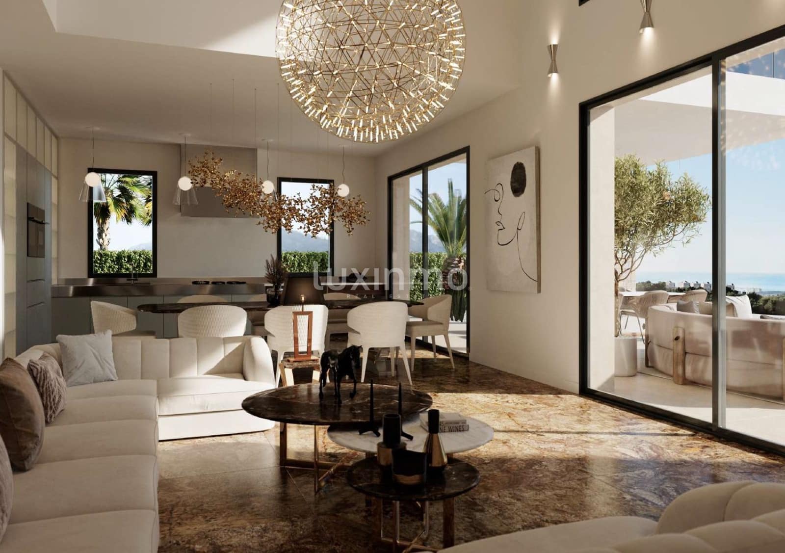 4 Zimmer Villa zu verkaufen in Finestrat mit Pool Garage - 2.500.000 € (Ref: 8840518)
