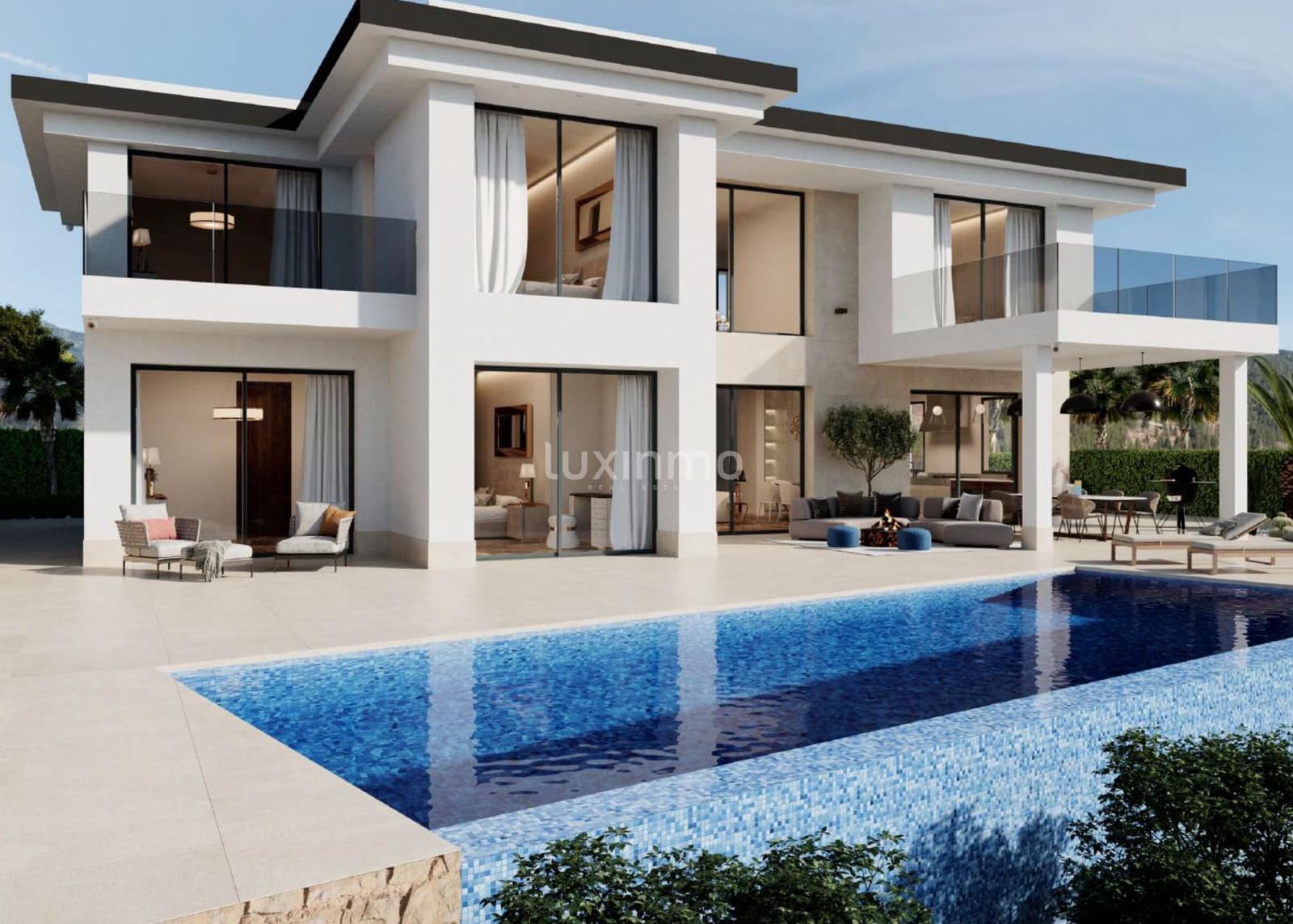 4 Zimmer Villa zu verkaufen in Finestrat mit Pool Garage - 2.500.000 € (Ref: 8840518)