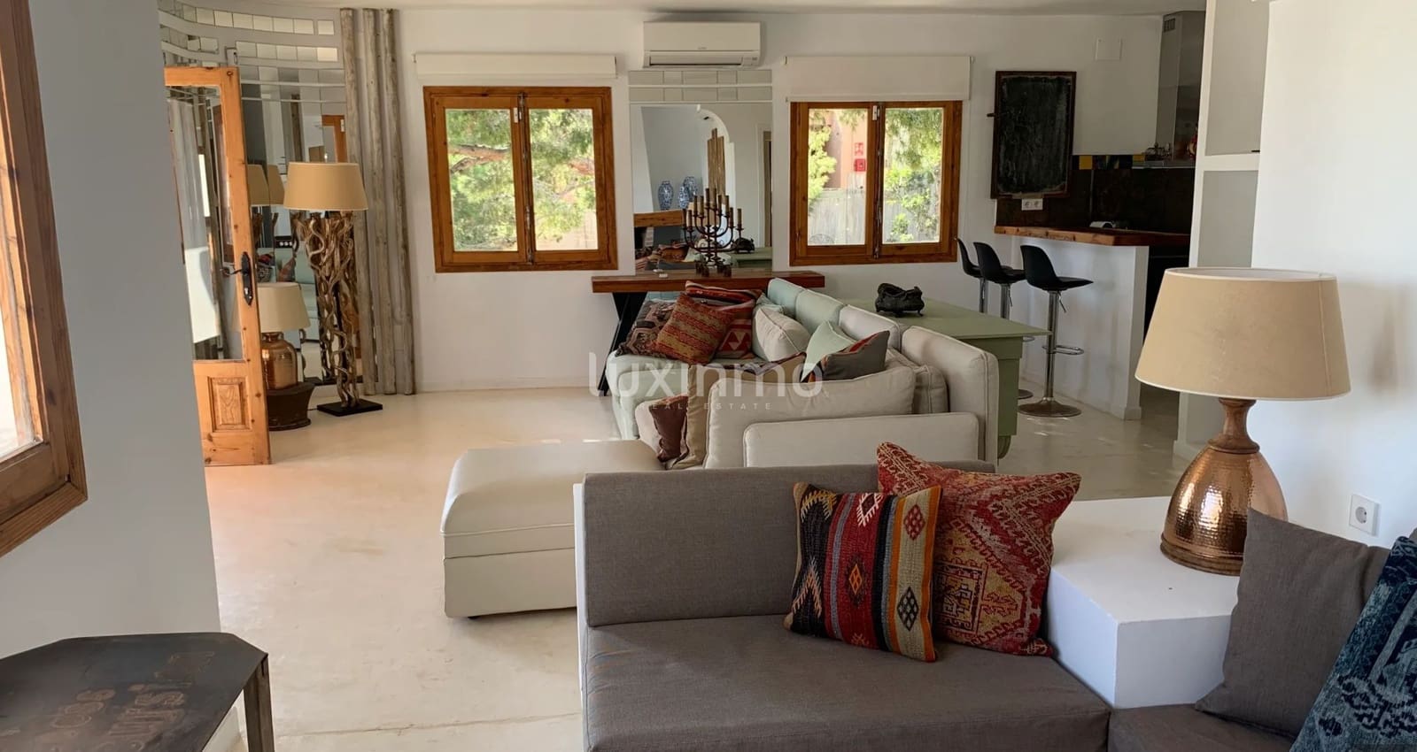 Villa/Maison de 7 chambres à louer à San Jose / Sant Josep de Sa Talaia avec piscine garage - 17 000 € (Ref: 8843011)