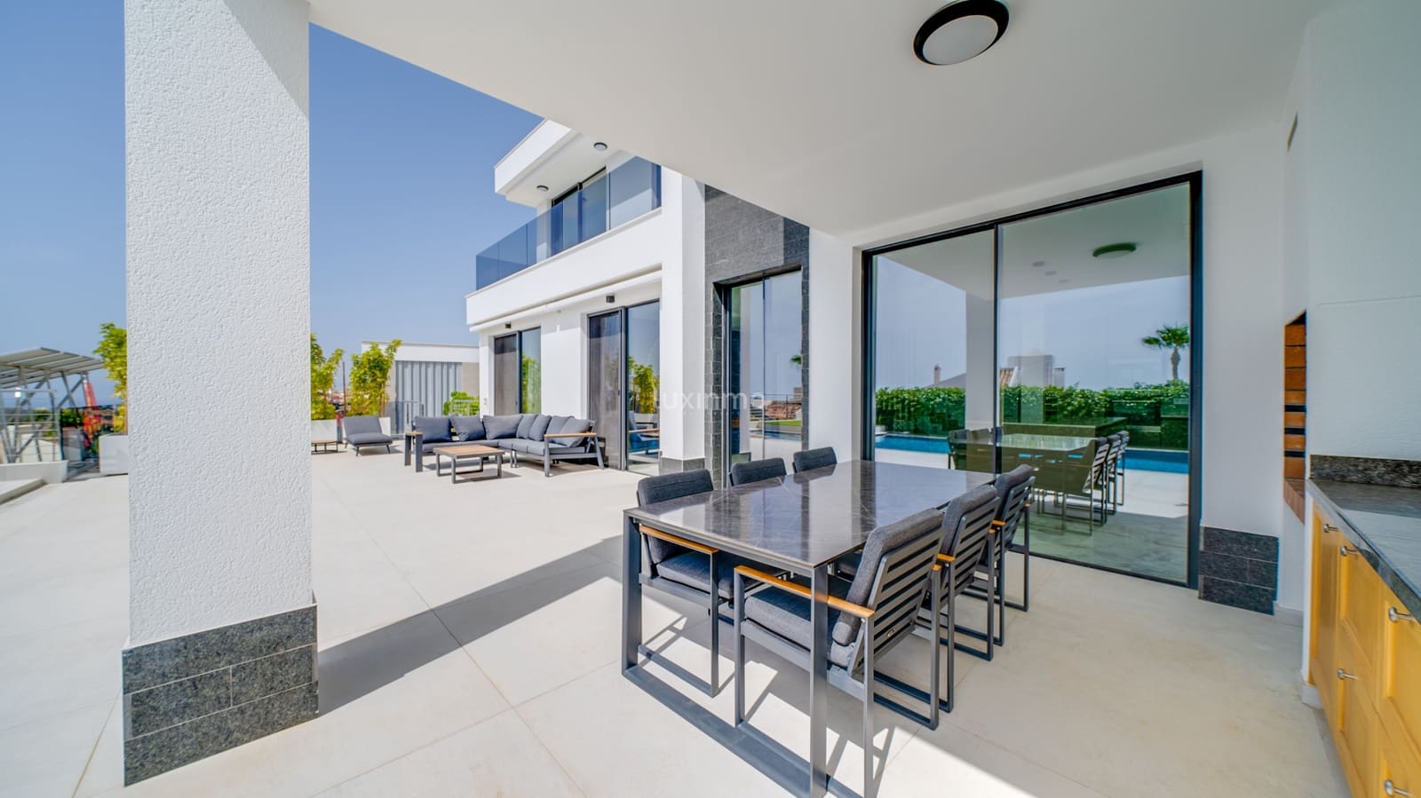 5 sypialnia Willa na sprzedaż w Finestrat z basenem garażem - 1 989 000 € (Ref: 8844138)