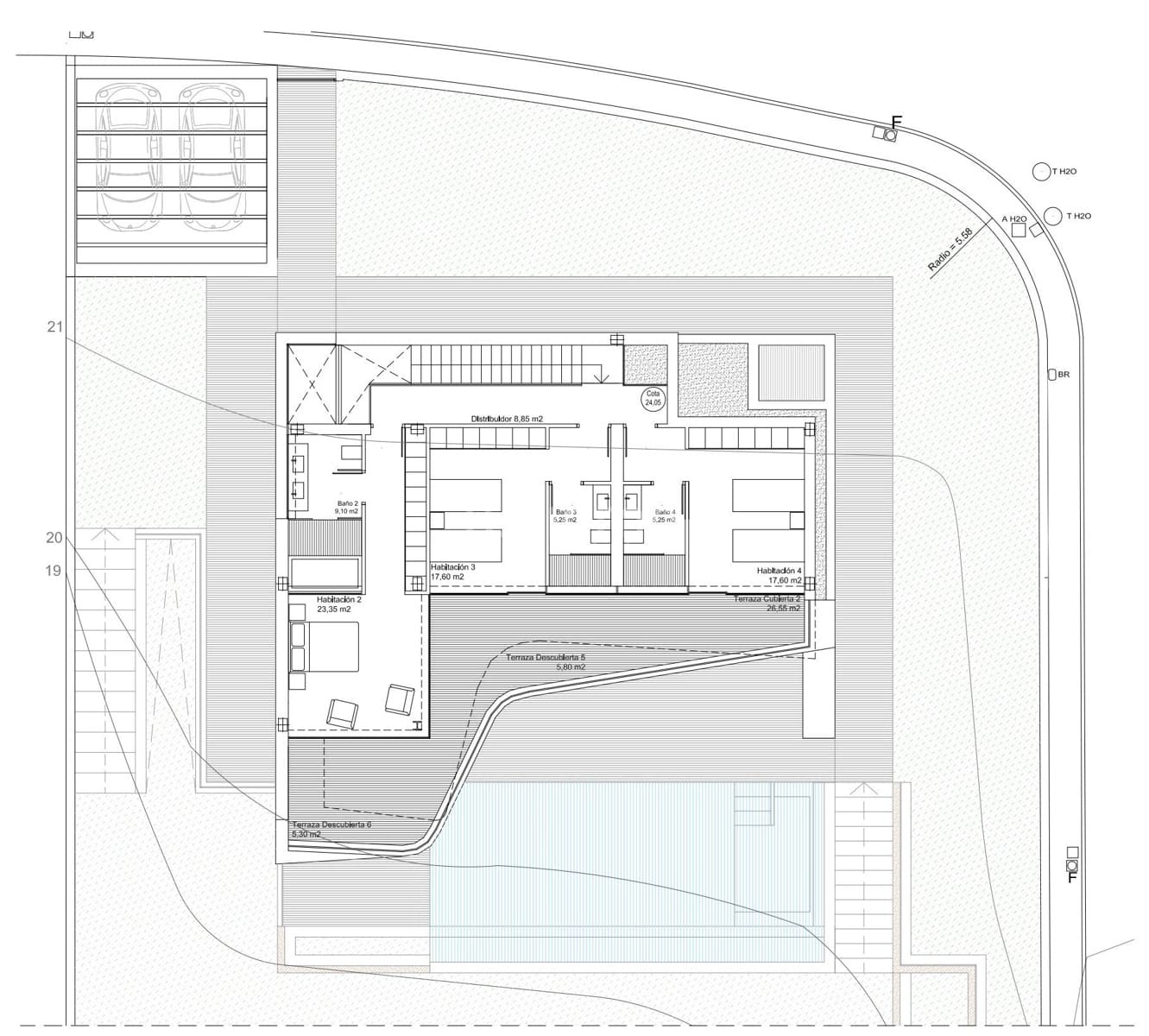 4 makuuhuone Huvila myytävänä paikassa Calpe / Calp mukana uima-altaan 
autotalli - 1 290 000 € (Ref: 8844195)
