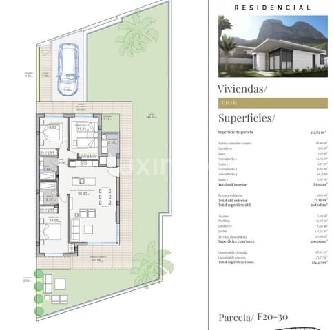 3 soverom Villa til salgs i Polop med svømmebasseng - € 503 000 (Ref: 8845263)