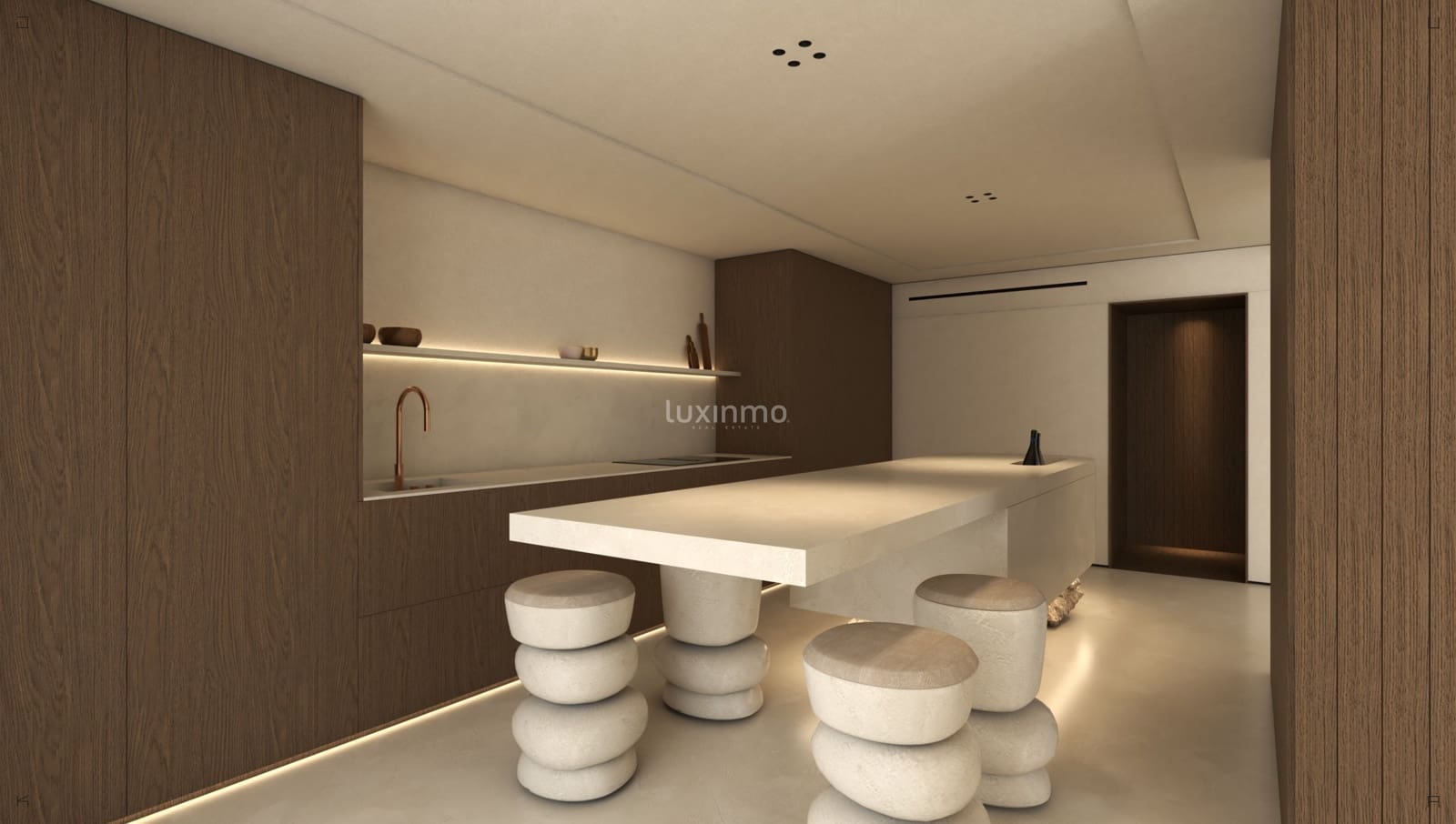 3 soverom Penthouse til salgs i Ibiza by med svømmebasseng garasje - € 3 050 000 (Ref: 8845267)