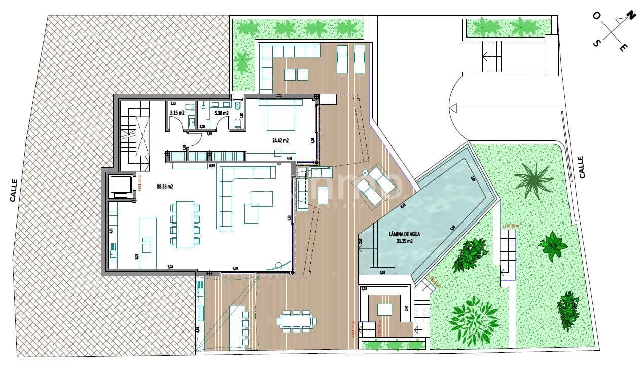 4 soverom Villa til salgs i Calpe / Calp med svømmebasseng garasje - € 1 690 000 (Ref: 8845298)