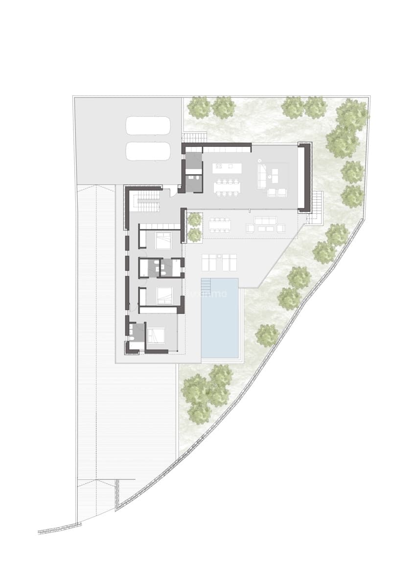 4 soverom Villa til salgs i Teulada med svømmebasseng garasje - € 1 995 000 (Ref: 8885067)