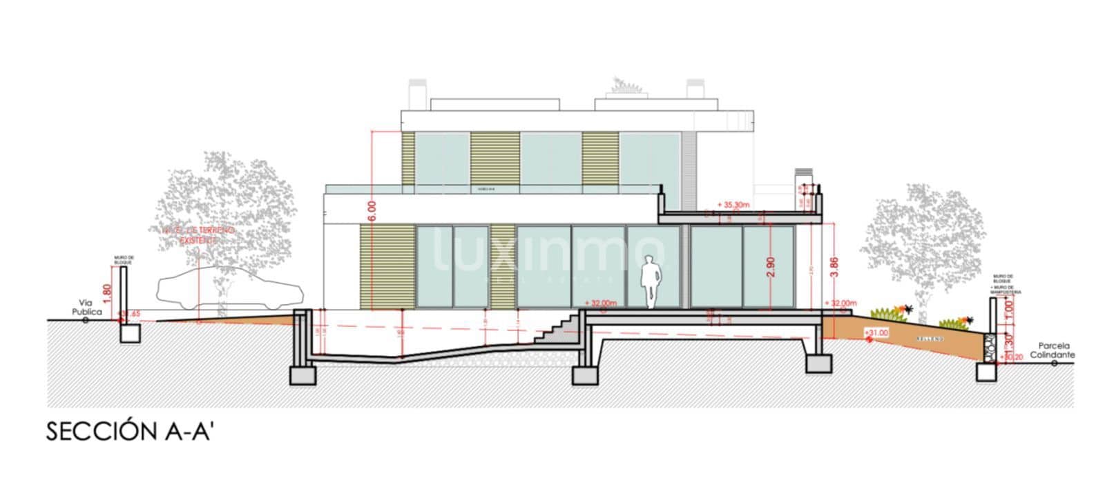 Chalet de 4 habitaciones en Moraira en venta con piscina garaje - 1.790.000 € (Ref: 8886908)