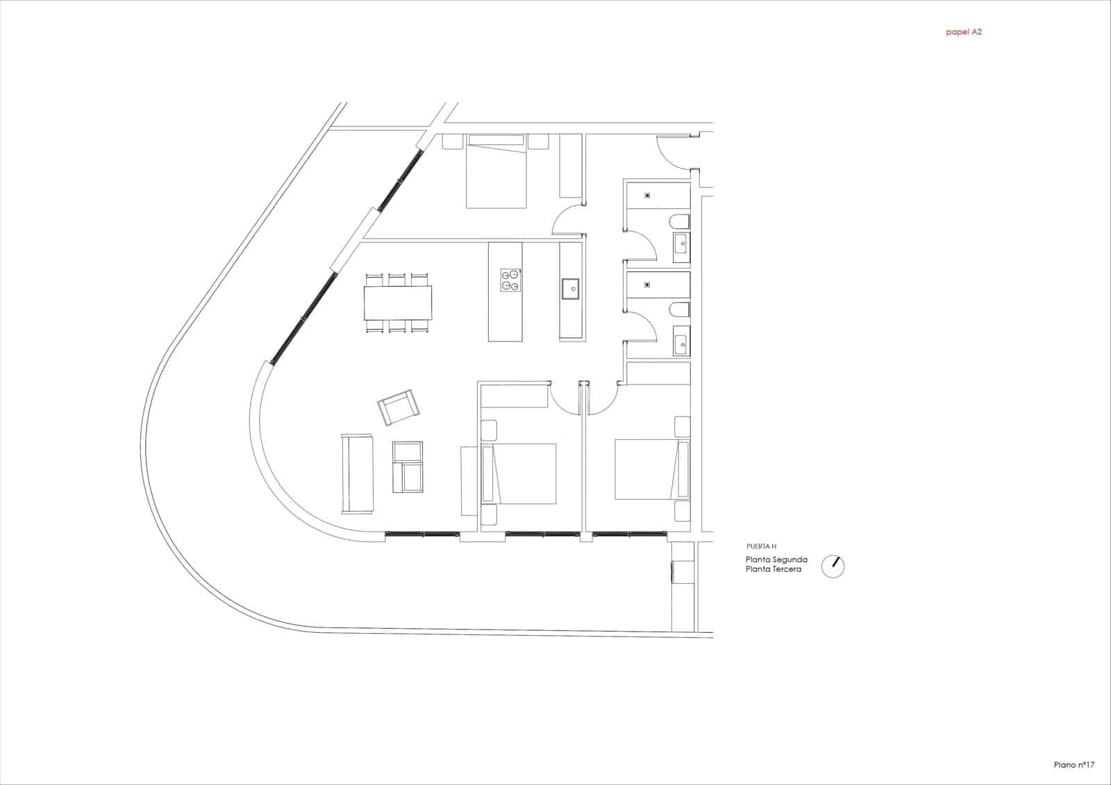 3 bedroom Apartment for sale in Calpe / Calp with pool - € 523,840 (Ref: 8939204)