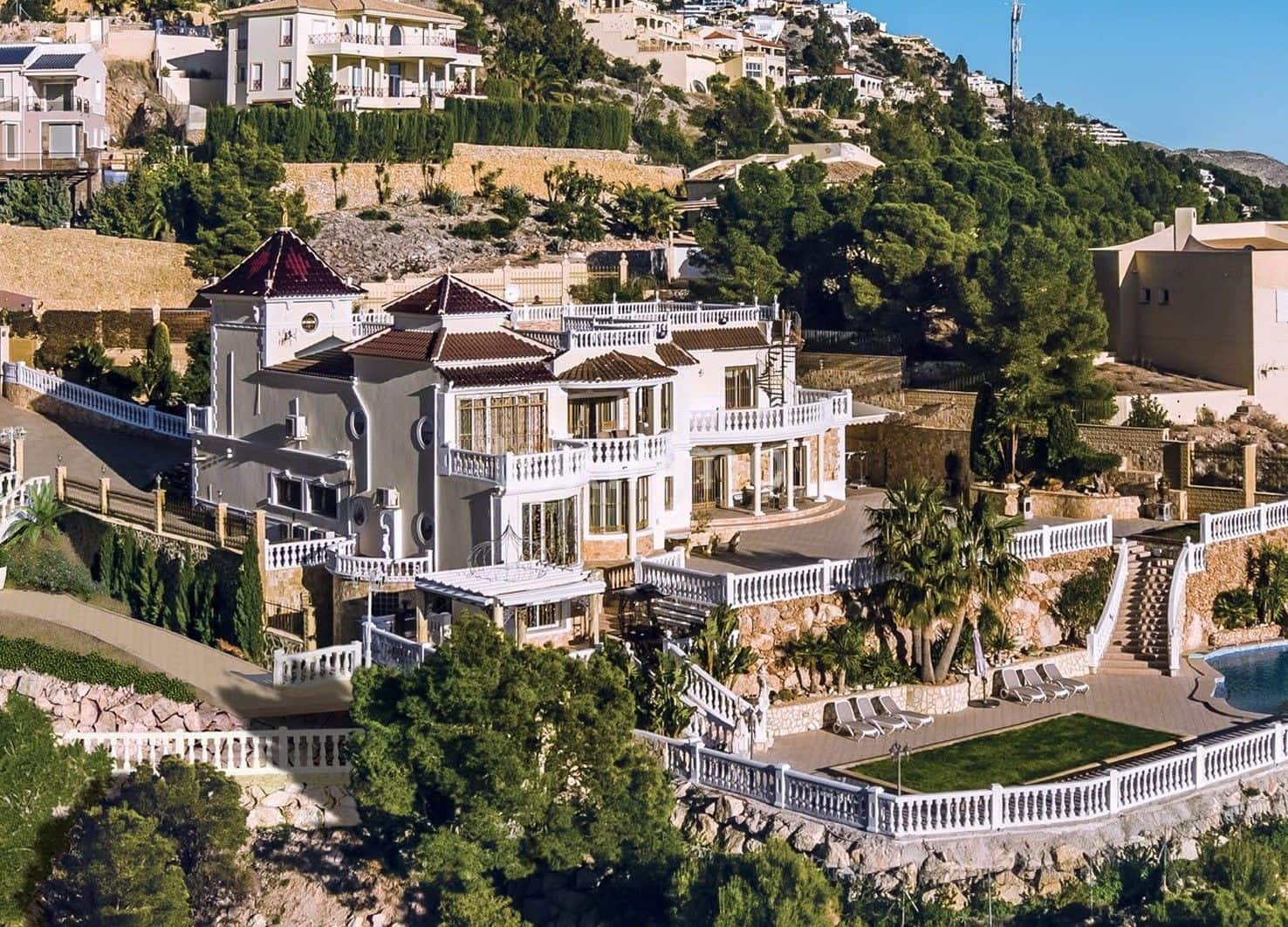 5 soveværelse Villa til leje i Altea med swimmingpool garage - € 18.000 (Ref: 8958211)