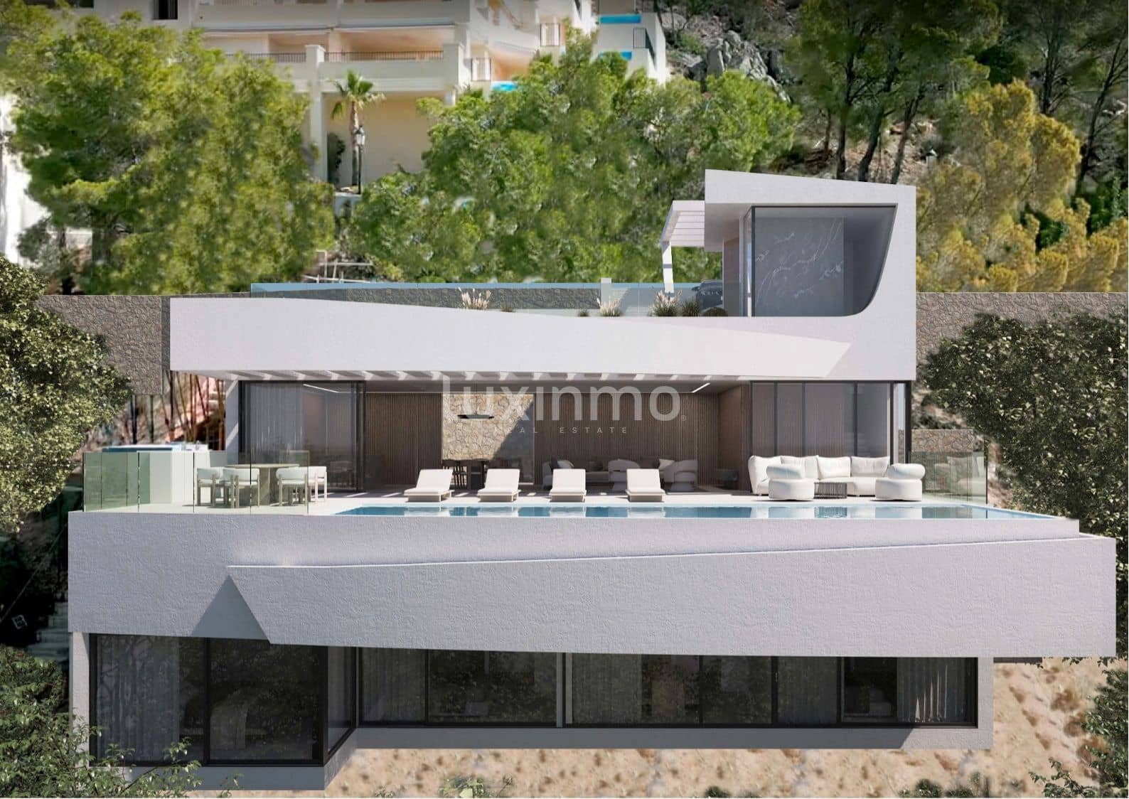 4 chambre Villa/Maison à vendre à Altea avec piscine garage - 2 495 000 € (Ref: 8993102)