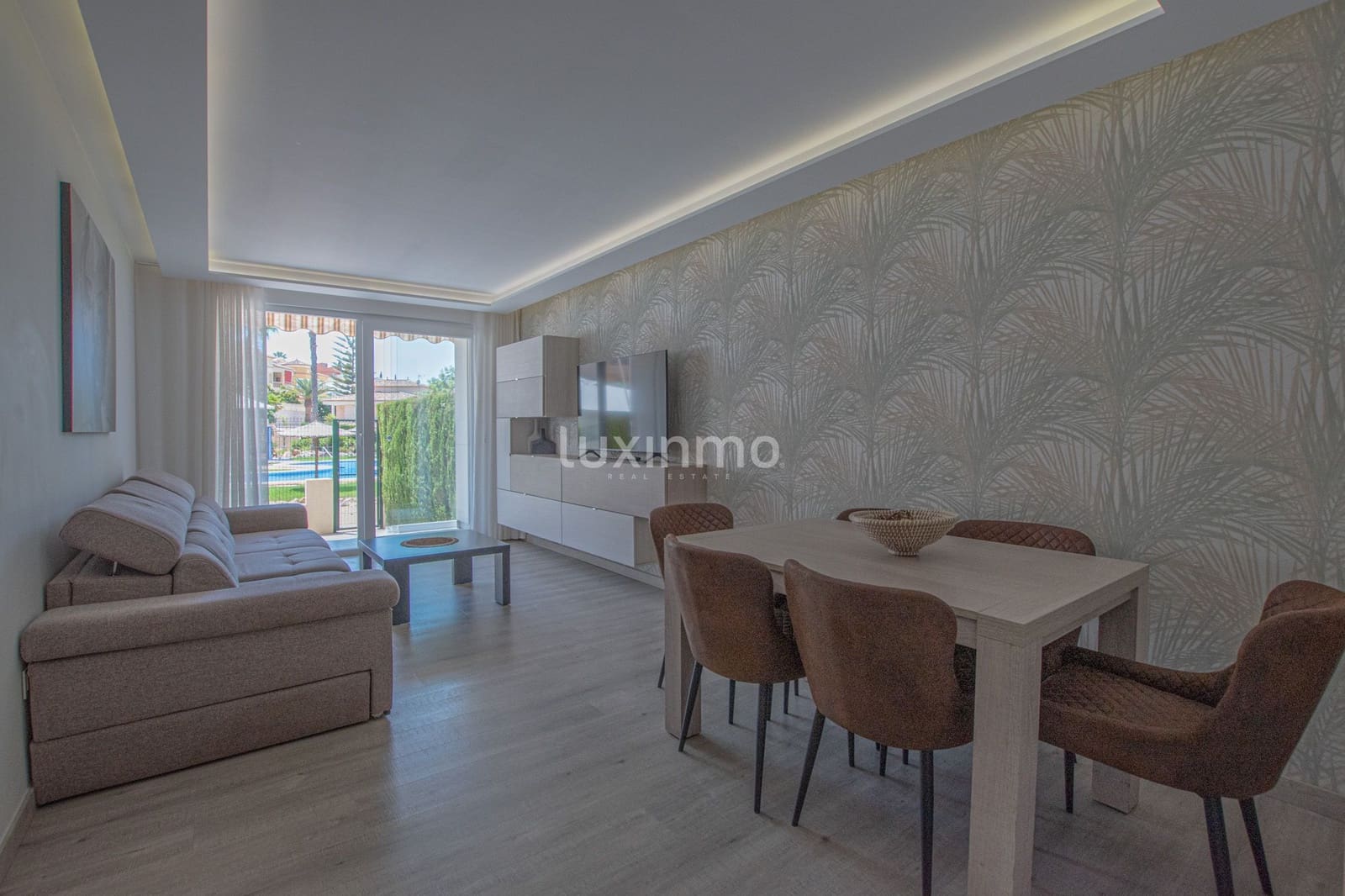 2 soveværelse Lejlighed til leje i Calpe / Calp med swimmingpool garage - € 1.350 (Ref: 9104065)