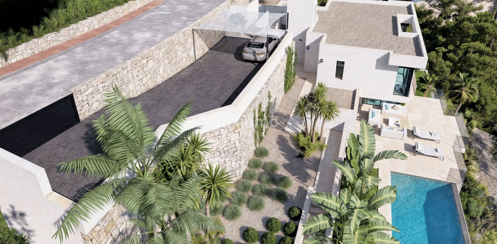 4 makuuhuone Huvila myytävänä paikassa Benissa mukana uima-altaan - 2 450 000 € (Ref: 9148824)