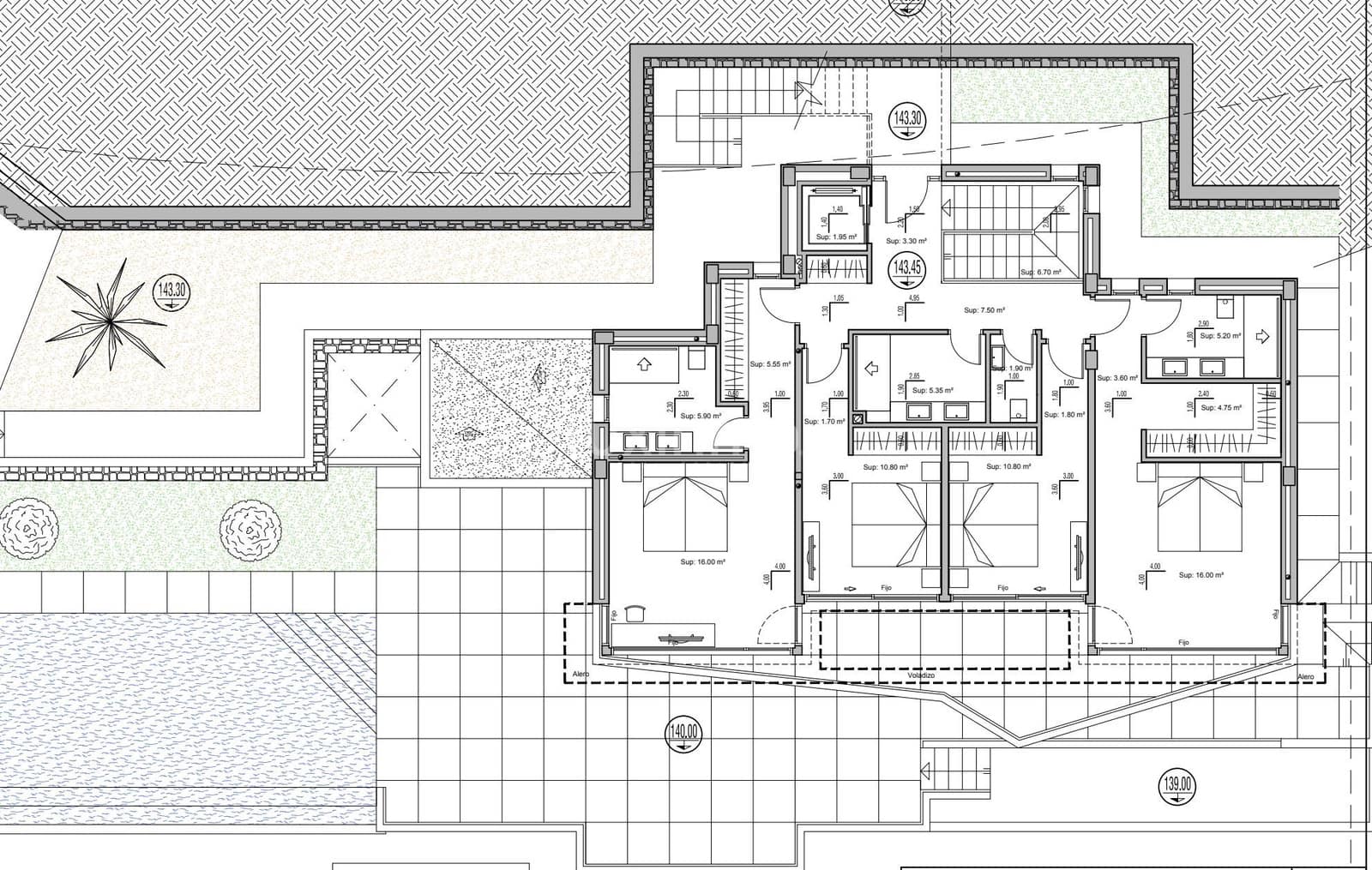 4 makuuhuone Huvila myytävänä paikassa Benissa mukana uima-altaan - 2 450 000 € (Ref: 9148824)