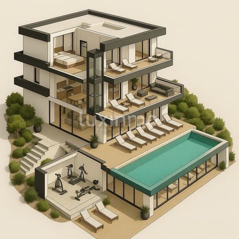 5 bedroom Villa for sale in Benidorm with pool garage - € 2,250,000 (Ref: 9279812)