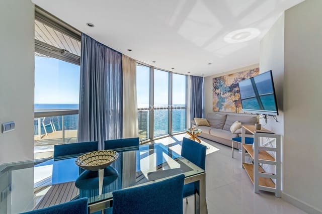 2 sovrum Lägenhet att hyra i Calpe / Calp med pool garage - 2 500 € (Ref: 9293460)