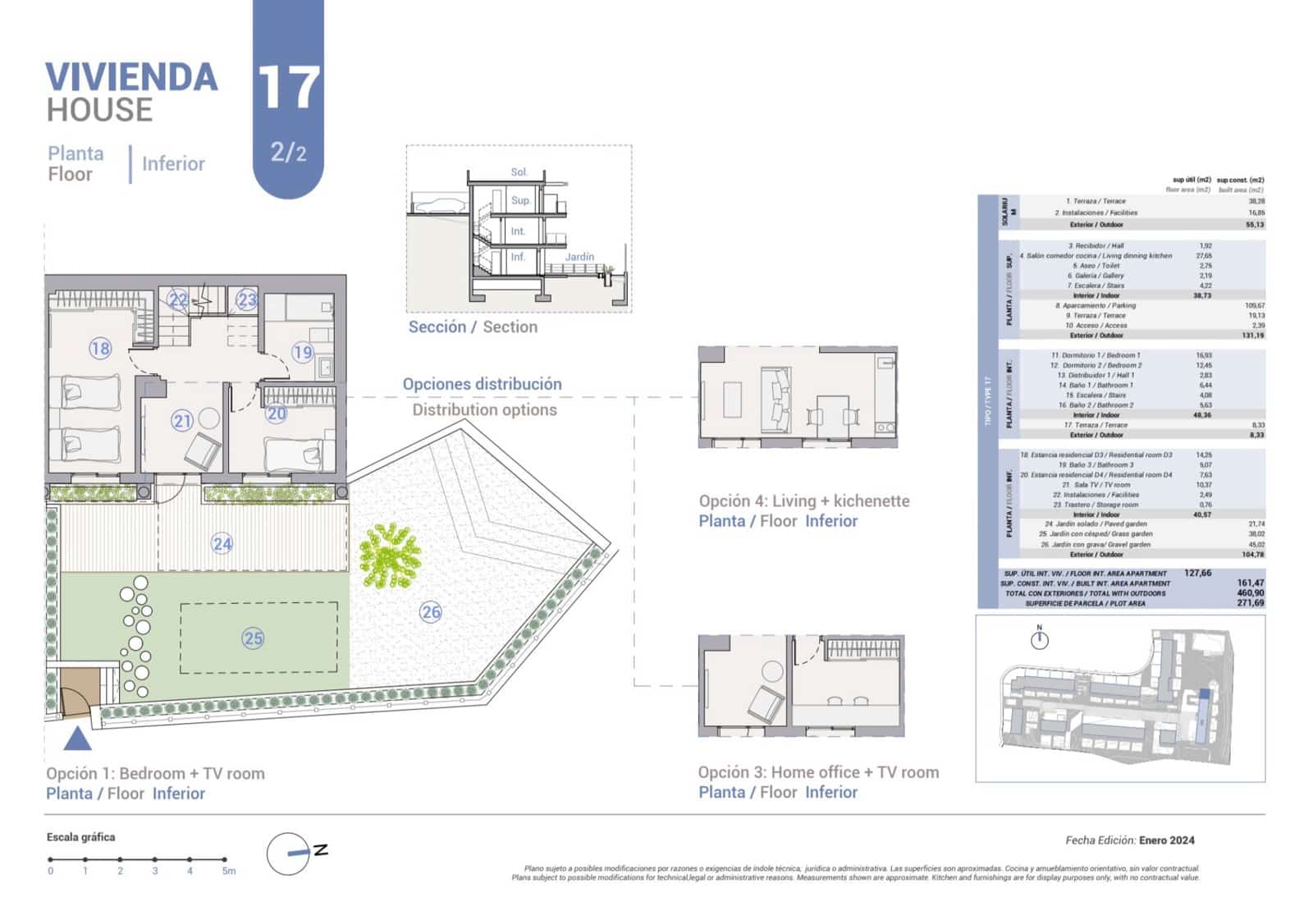 4 slaapkamer Rijtjeshuis te koop in La Nucia met zwembad garage - € 449.000 (Ref: 9296589)