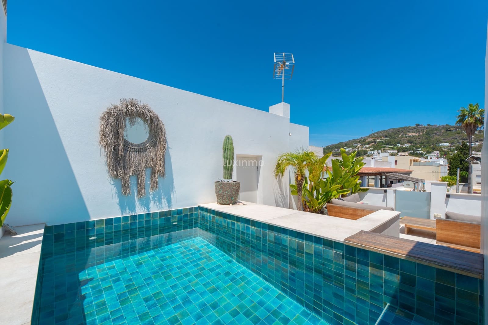 4 chambre Penthouse à vendre à Santa Eulalia / Santa Eularia avec piscine garage - 1 298 000 € (Ref: 9304761)