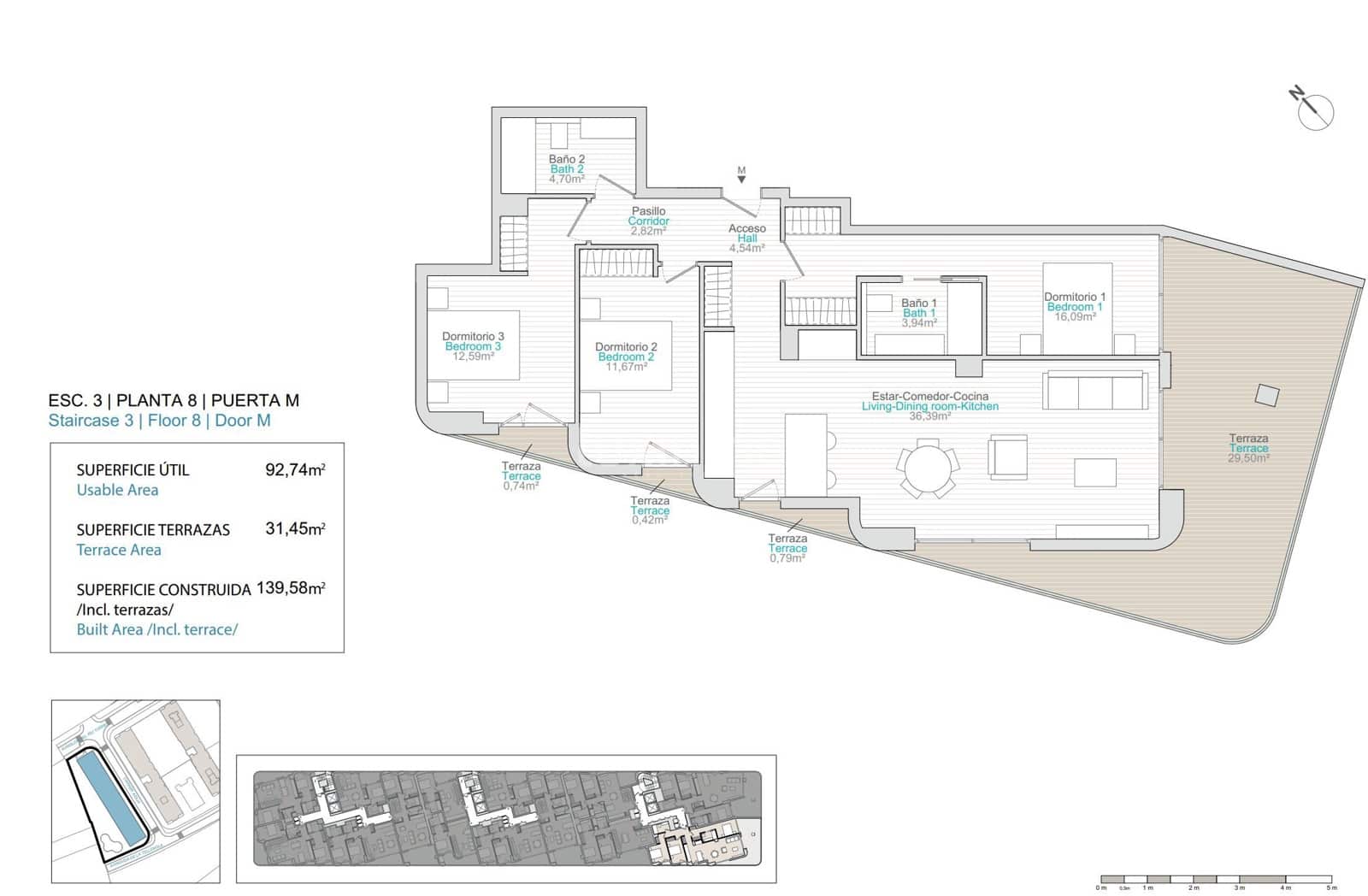 3 soveværelse Lejlighed til salg i La Villajoyosa / Vila Joiosa med swimmingpool garage - € 721.000 (Ref: 9304766)