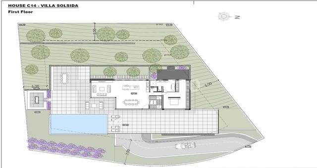 4 sovrum Villa till salu i Altea med pool garage - 1 799 000 € (Ref: 9304829)