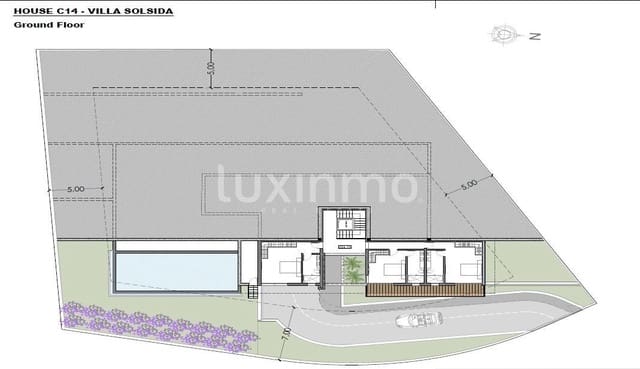 4 sovrum Villa till salu i Altea med pool garage - 1 799 000 € (Ref: 9304829)