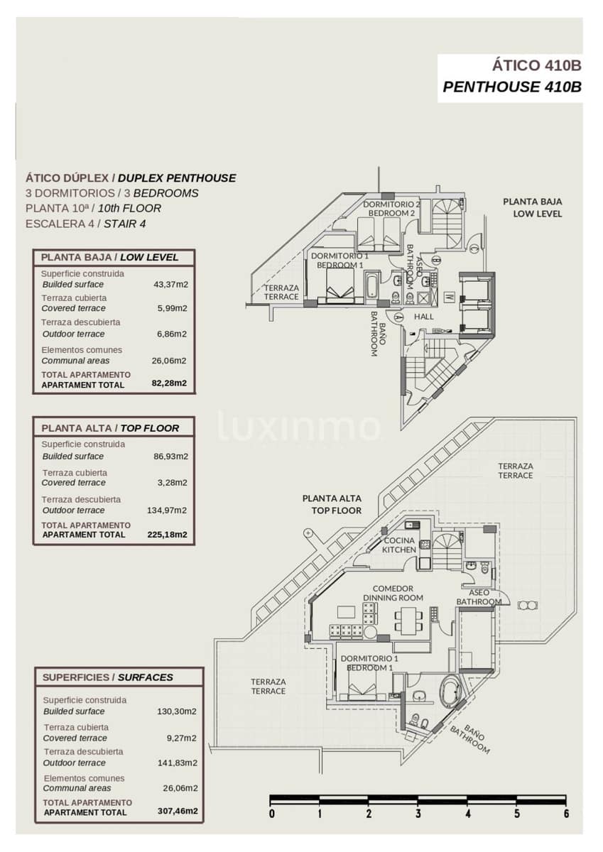 3 camera da letto Attico in vendita in Calpe / Calp con piscina - 689.000 € (Rif: 9304833)