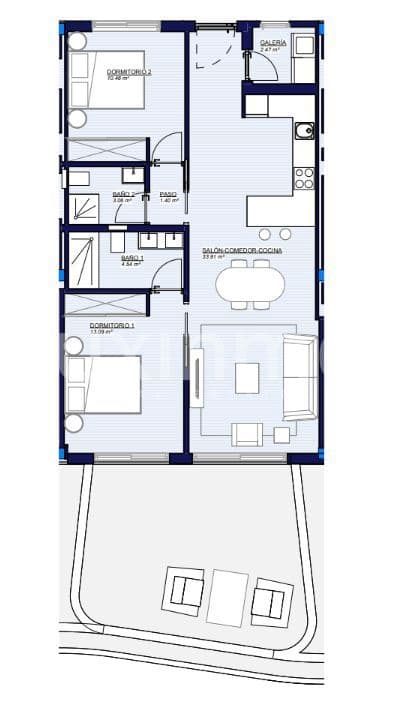 2 bedroom Apartment for sale in Alfaz del Pi / L'Alfas del Pi with pool garage - € 520,000 (Ref: 9337445)