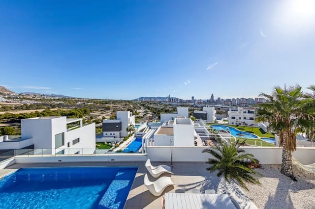 3 soverom Villa til leie i Finestrat med svømmebasseng garasje - € 4 500 (Ref: 9402694)