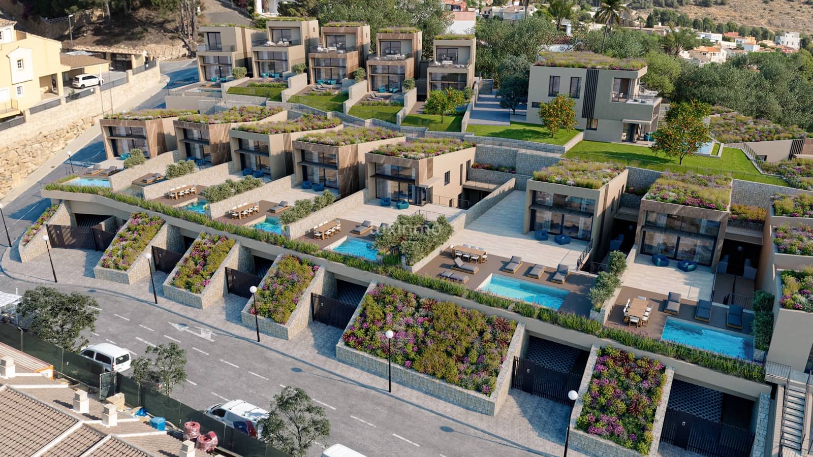 3 sovrum Villa till salu i La Nucia med pool garage - 656 217 € (Ref: 9424111)