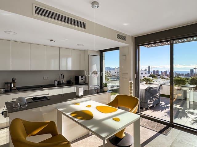 3 bedroom Apartment for rent in Finestrat with pool garage - € 3,000 (Ref: 9432779)