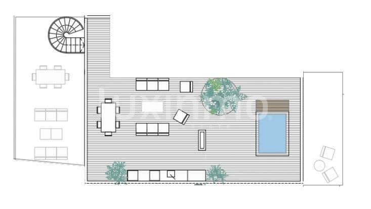 2 sypialnia Penthouse na sprzedaż w La Nucia z basenem garażem - 469 500 € (Ref: 9432780)