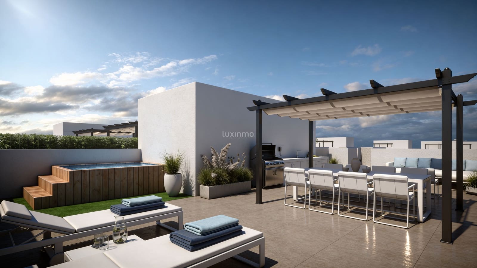 2 bedroom Penthouse for sale in La Nucia with pool garage - € 469,500 (Ref: 9432780)