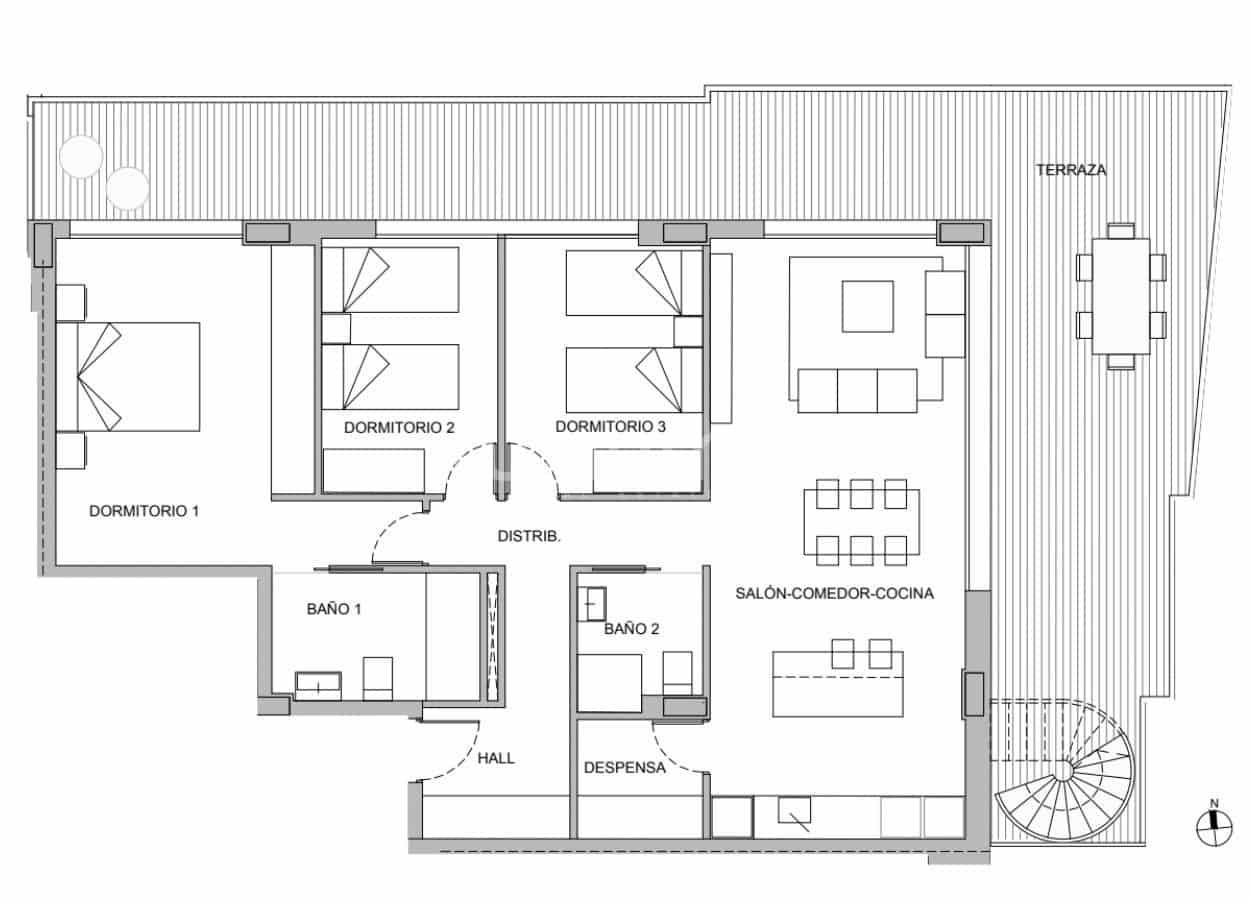 3 slaapkamer Appartement te koop in La Nucia met zwembad garage - € 489.600 (Ref: 9432782)