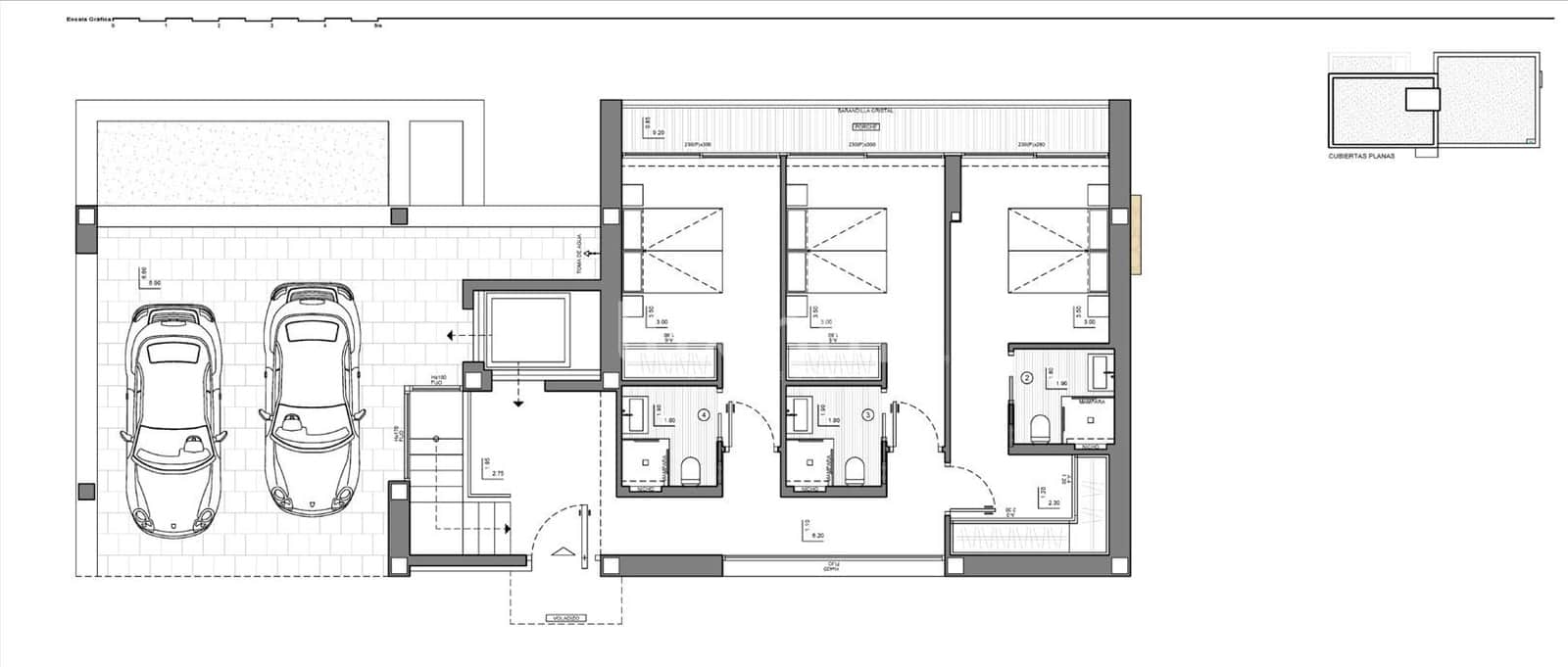 3 slaapkamer Penthouse te koop in La Villajoyosa / Vila Joiosa met zwembad garage - € 980.500 (Ref: 9449421)