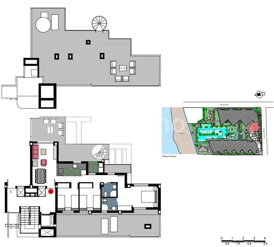 3 slaapkamer Penthouse te koop in Denia met zwembad garage - € 799.000 (Ref: 9453089)