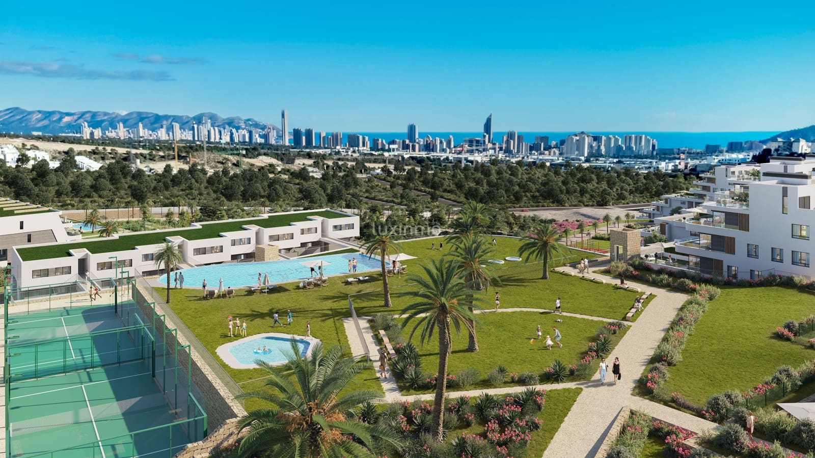 2 bedroom Penthouse for sale in Finestrat with pool - € 590,000 (Ref: 9465281)