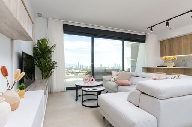 2 bedroom Penthouse for sale in Finestrat with pool - € 590,000 (Ref: 9465281)