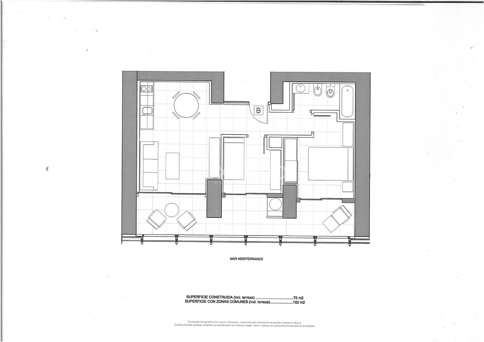 2 soverom Leilighet til salgs i Benidorm med garasje - € 495 000 (Ref: 9467979)