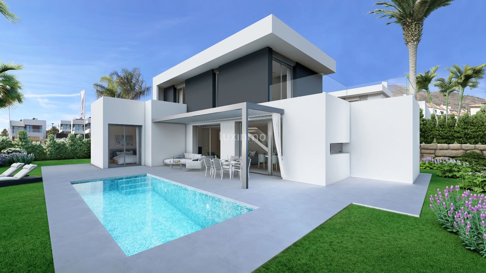 3 bedroom Villa for sale in Finestrat with pool garage - € 695,000 (Ref: 9471094)