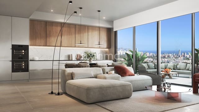 3 chambre Appartement à vendre à Finestrat avec piscine - 595 000 € (Ref: 9471951)