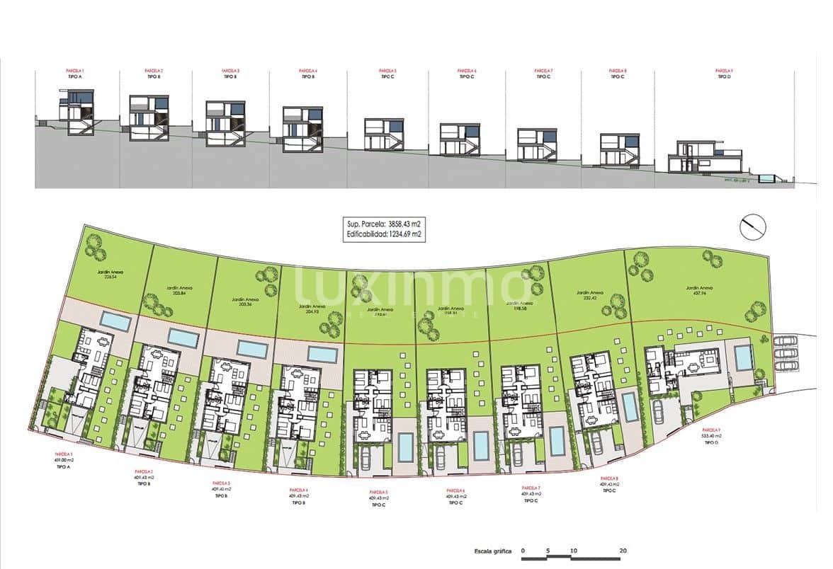 3 quarto Moradia para venda em Finestrat com piscina garagem - 850 000 € (Ref: 9474661)