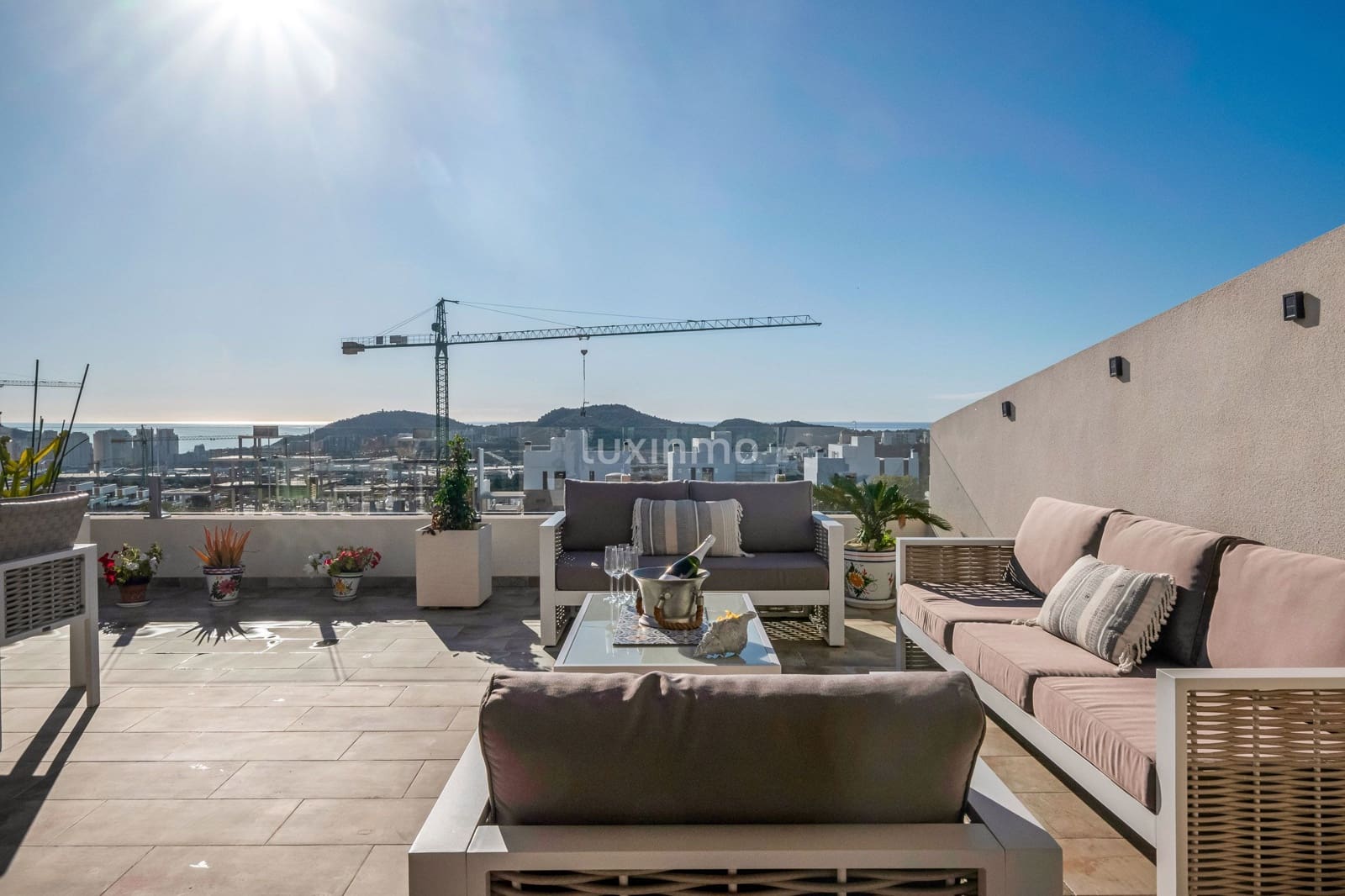 3 soverom Penthouse til salgs i Finestrat med svømmebasseng garasje - € 479 000 (Ref: 9487161)