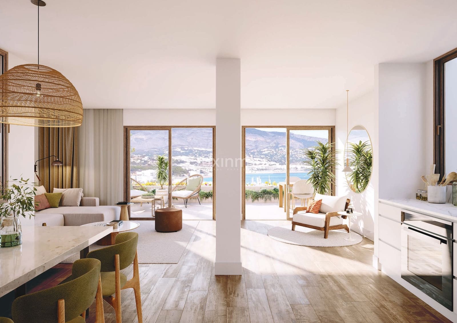3 slaapkamer Penthouse te koop in Alfaz del Pi / L'Alfas del Pi met zwembad - € 950.000 (Ref: 9498114)