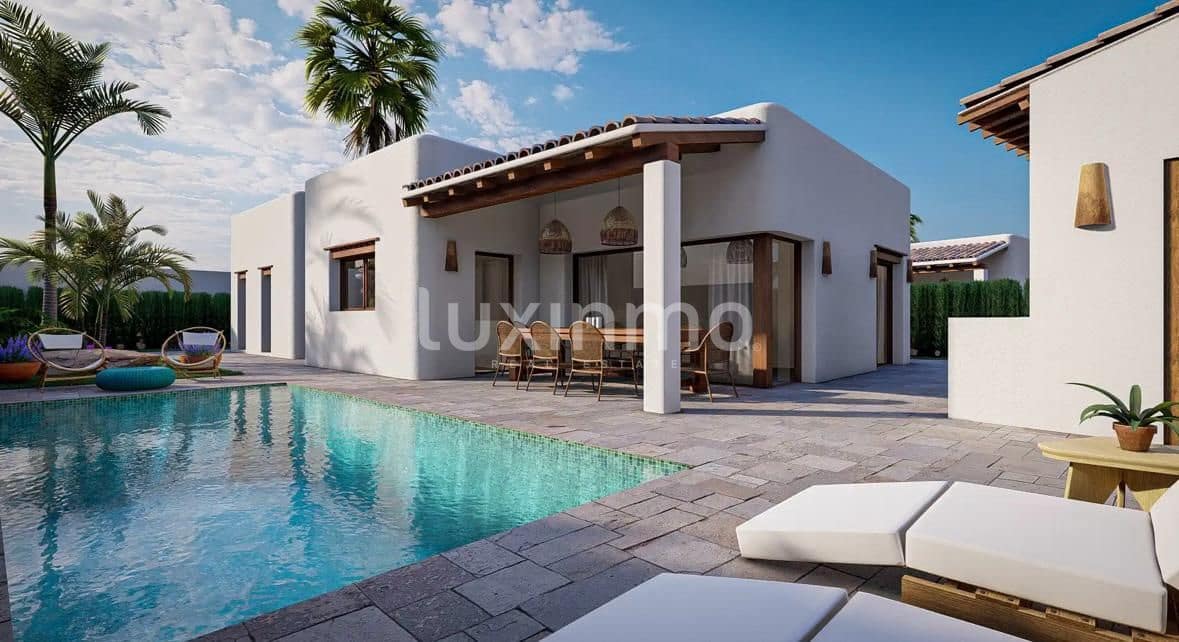 3 chambre Villa/Maison à vendre à Alfaz del Pi / L'Alfas del Pi avec piscine garage - 625 000 € (Ref: 9511866)