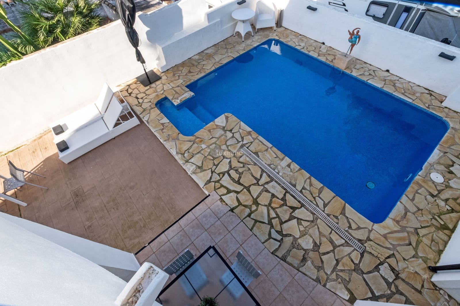 3 slaapkamer Villa te huur in Alfaz del Pi / L'Alfas del Pi met zwembad garage - € 2.650 (Ref: 9518020)