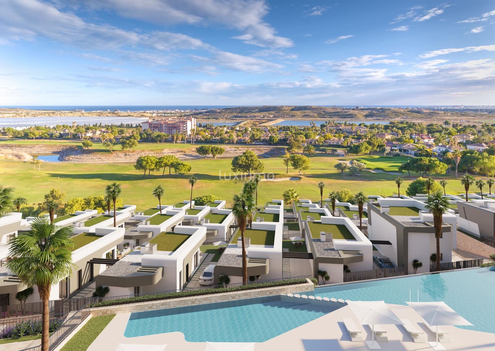 2 Zimmer Apartment zu verkaufen in Muchamiel / Mutxamel mit Pool Garage - 304.750 € (Ref: 9518360)